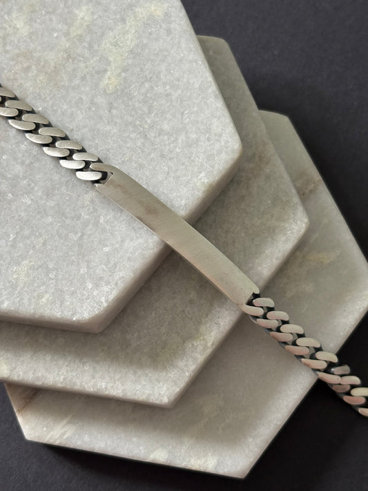 Customizable Cuban Chain Bracelet