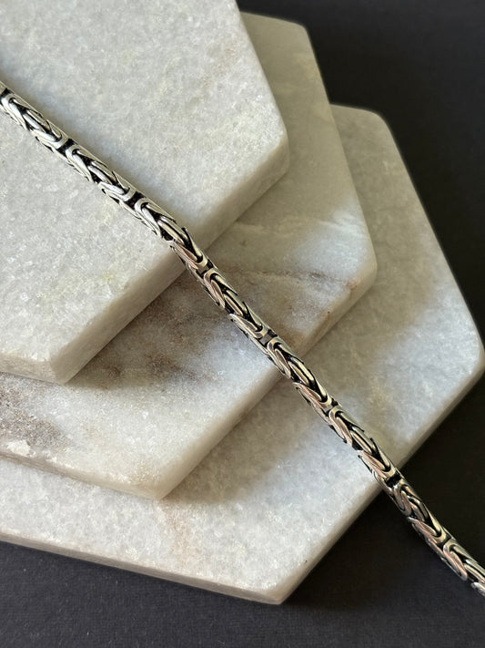 Medium Byzantine Chain Bracelet